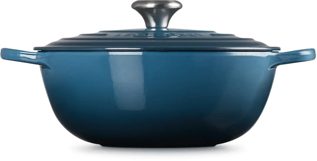 Le Creuset Signature Marmite Deep Teal 26cm - 4,1L - 6 Stuks