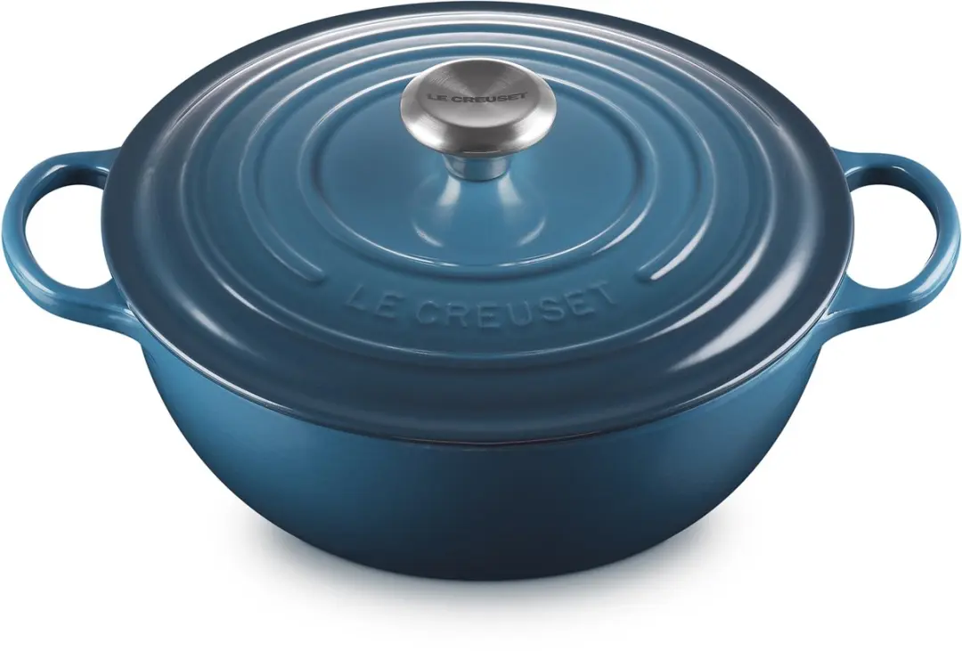 Le Creuset Signature Marmite Deep Teal 26cm