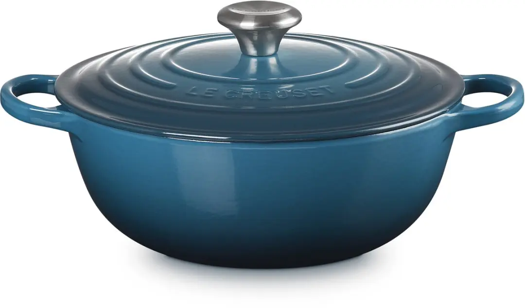 Le Creuset Signature Marmite Deep Teal 26cm - 4,1L - 6 Stuks