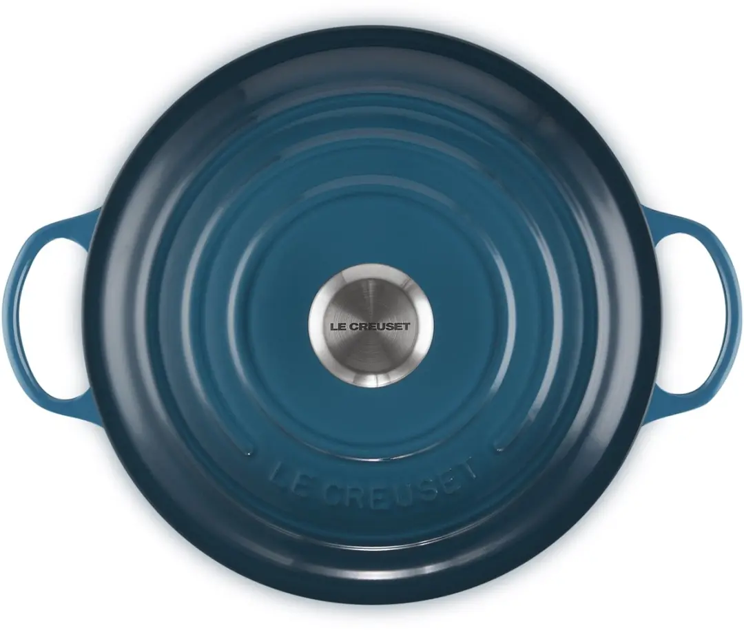 Le Creuset Signature Marmite Deep Teal 26cm - 4,1L - 6 Stuks