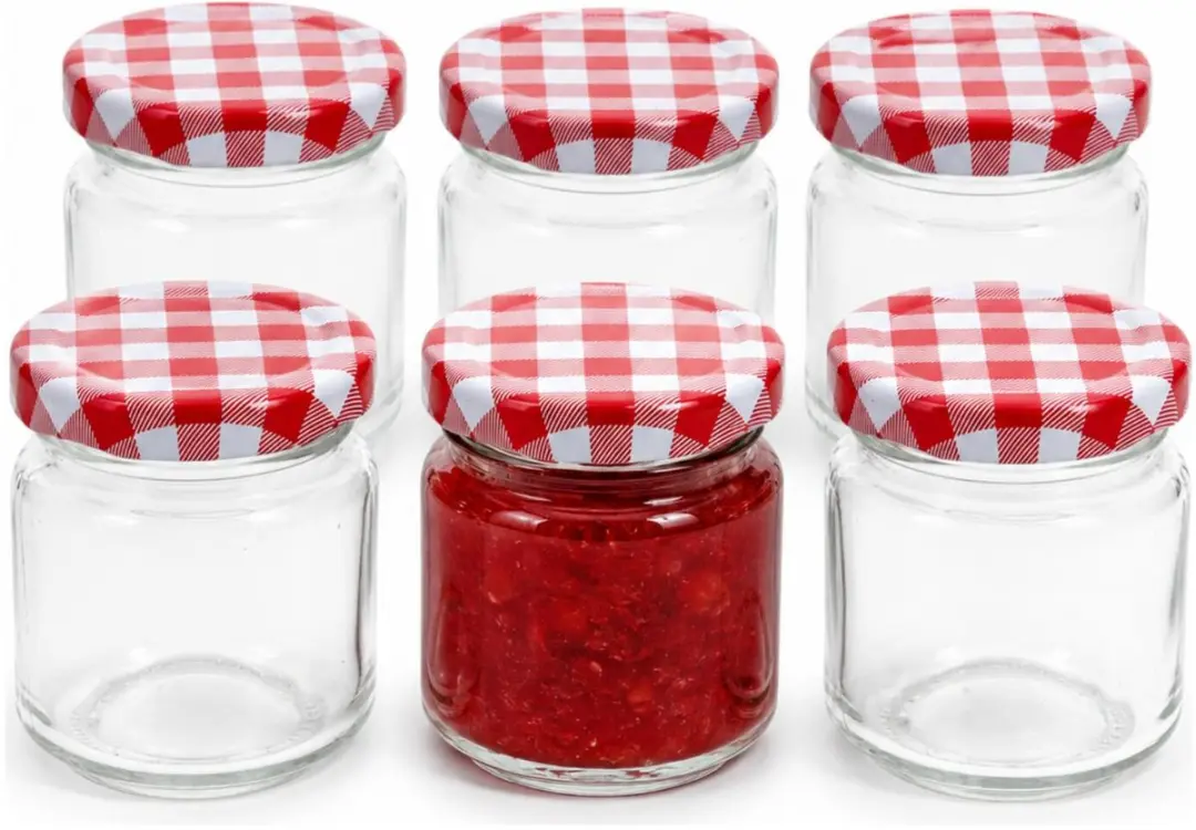 Excellent Houseware Weckpot 100ml - 24 Stuks - Transparant