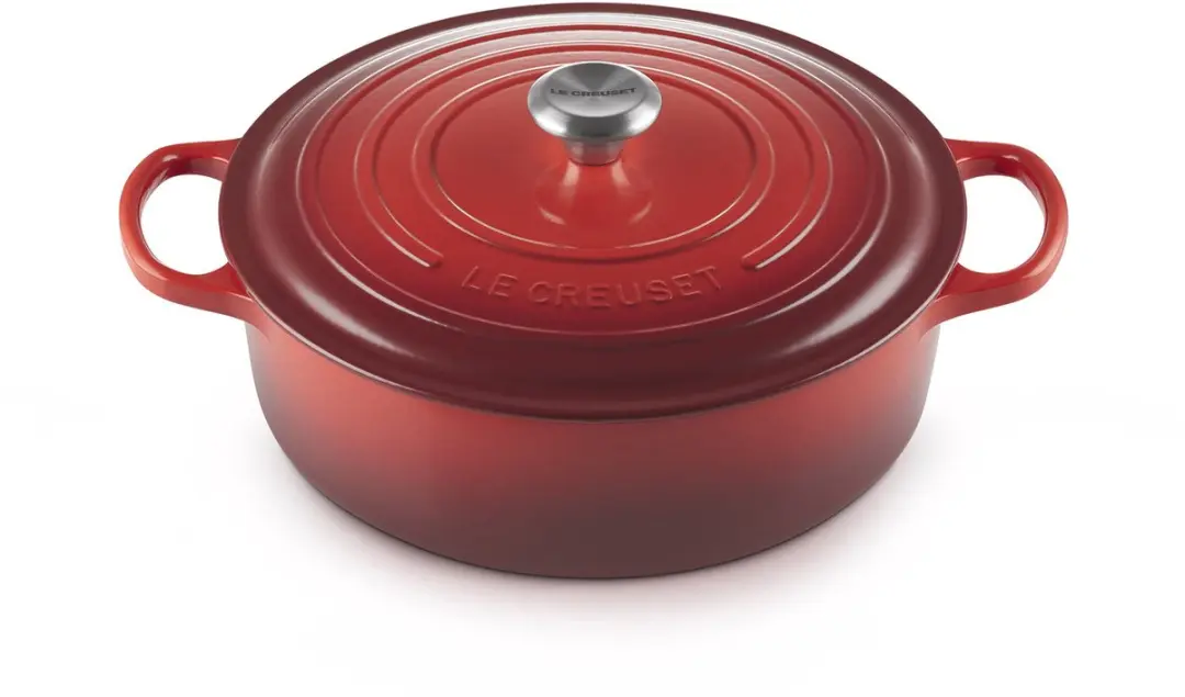 Le Creuset Signature Braadpan Kersenrood Ø30cm - 6,20L
