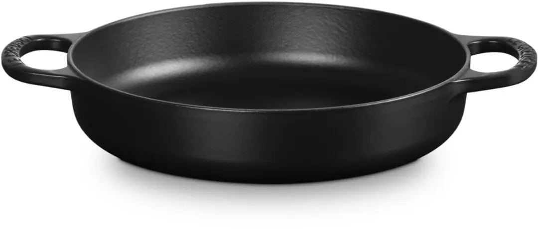 Le Creuset Hapjespan Mat Zwart Ø 28cm
