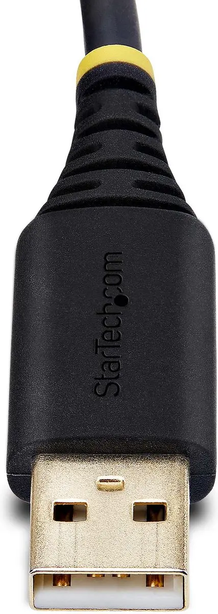 Startech USB-A naar DB9 RS232 Adapterkabel 2m - FTDI - Zwart - afbeelding 6 van 6