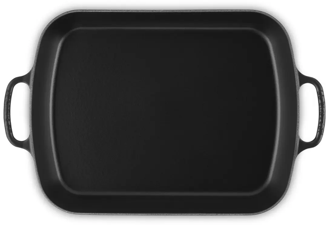Le Creuset Signature Braadslede Mat Zwart 37cm 6,6L