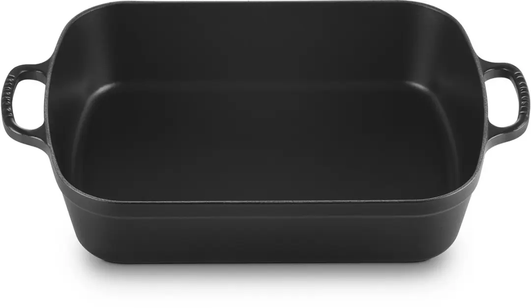 Le Creuset Signature Braadslede Mat Zwart 37cm 6,6L