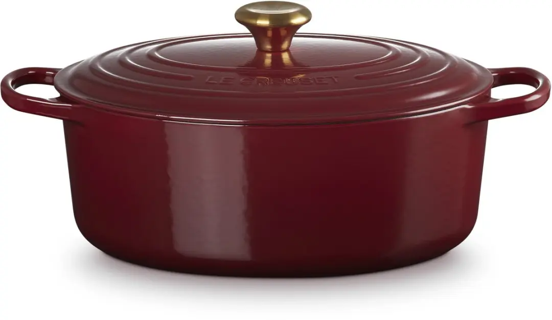 Le Creuset Signature Ovale Braadpan Garnet 31cm - 6,3L