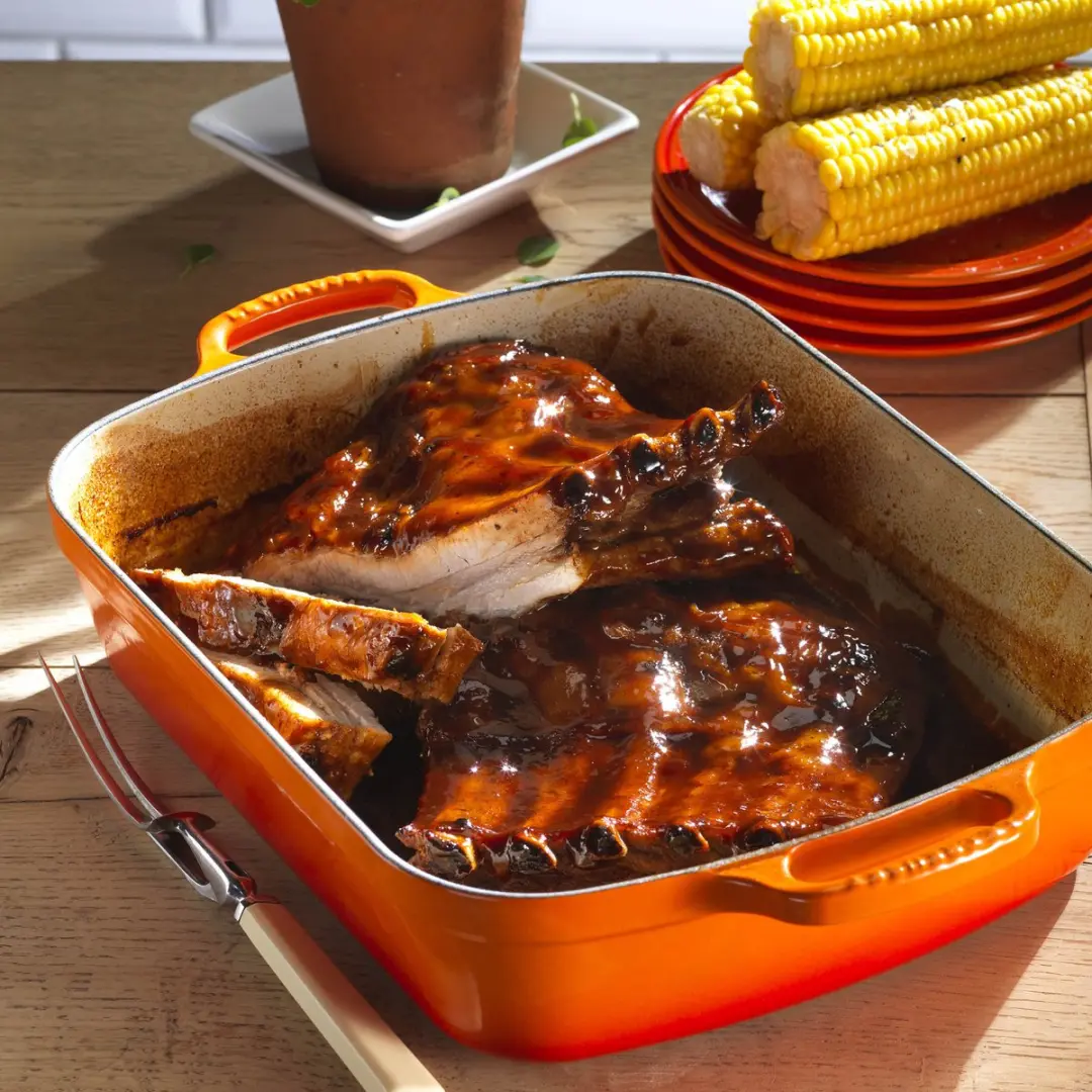 Le Creuset Signature Braadslede 37cm 6,6L - Oranjerood