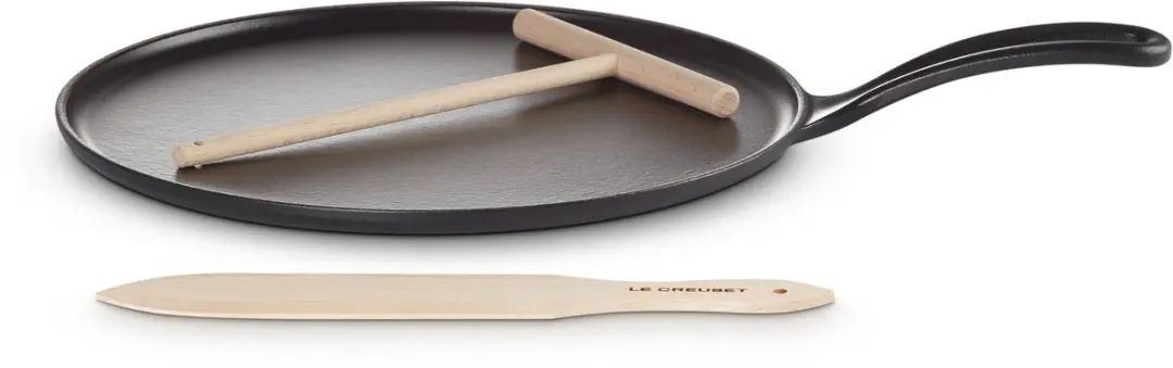 Le Creuset Pannenkoekpan Mat Zwart Ø 27cm