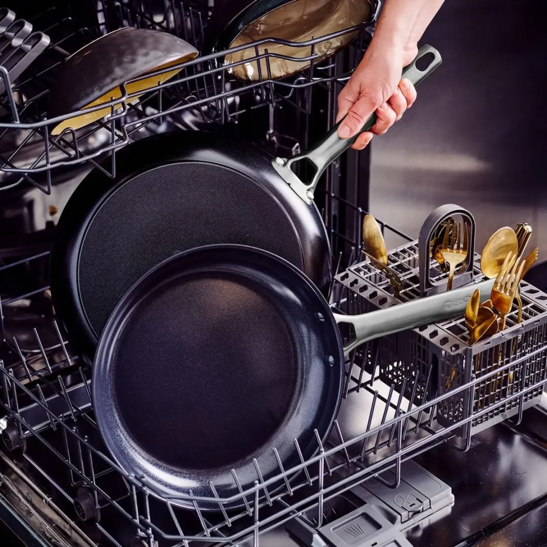 GreenPan Padova Reserve CC005452-001 Koekenpannenset - 20cm & 24cm - Zwart - afbeelding 6 van 6