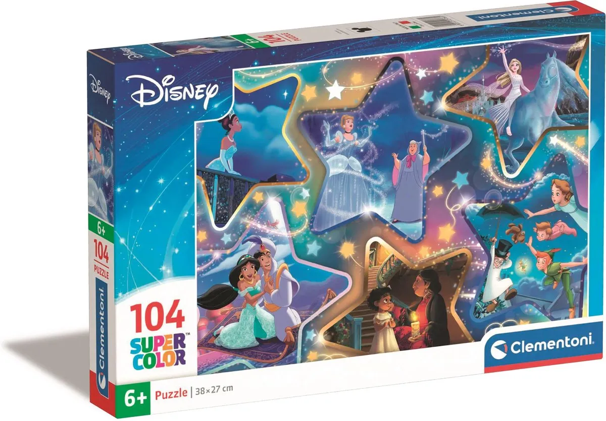 Clementoni Disney Puzzel 104 Stukjes