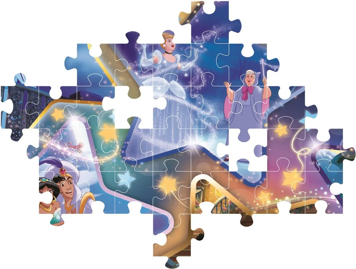 Clementoni Disney Puzzel 104 Stukjes - Multicolor - afbeelding 4 van 6
