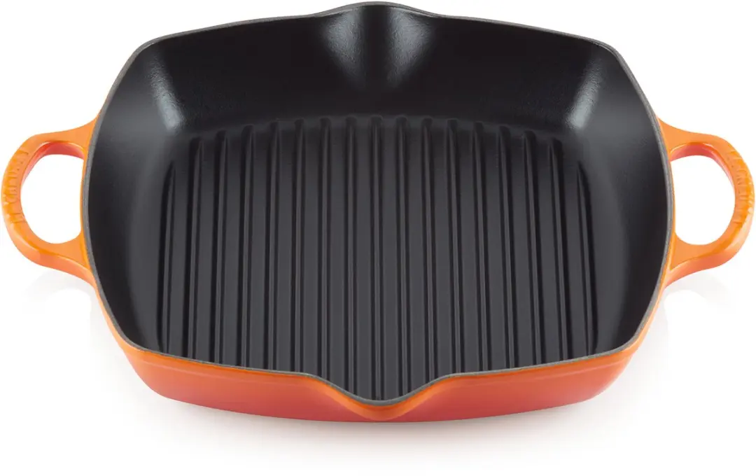Le Creuset Signature Grillplaat Oranjerood 30cm