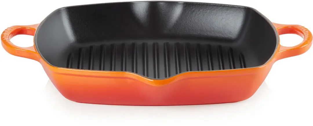 Le Creuset Signature Grillplaat Oranjerood 30cm