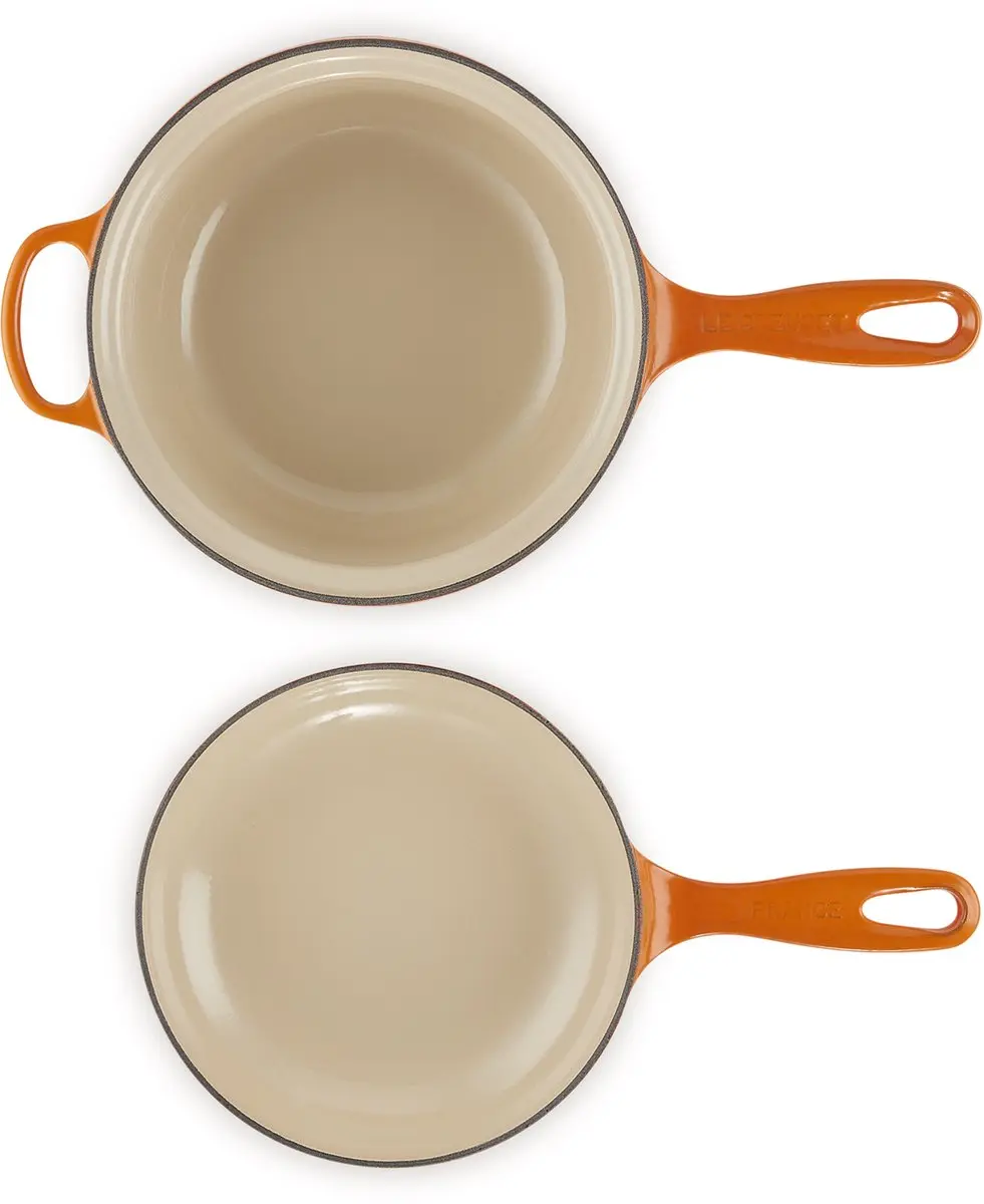Le Creuset Steelpan Oranjerood 22cm - 2,3L