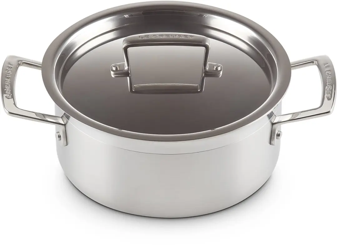 Le Creuset RVS Kookpan Ø 20cm - 3,0L