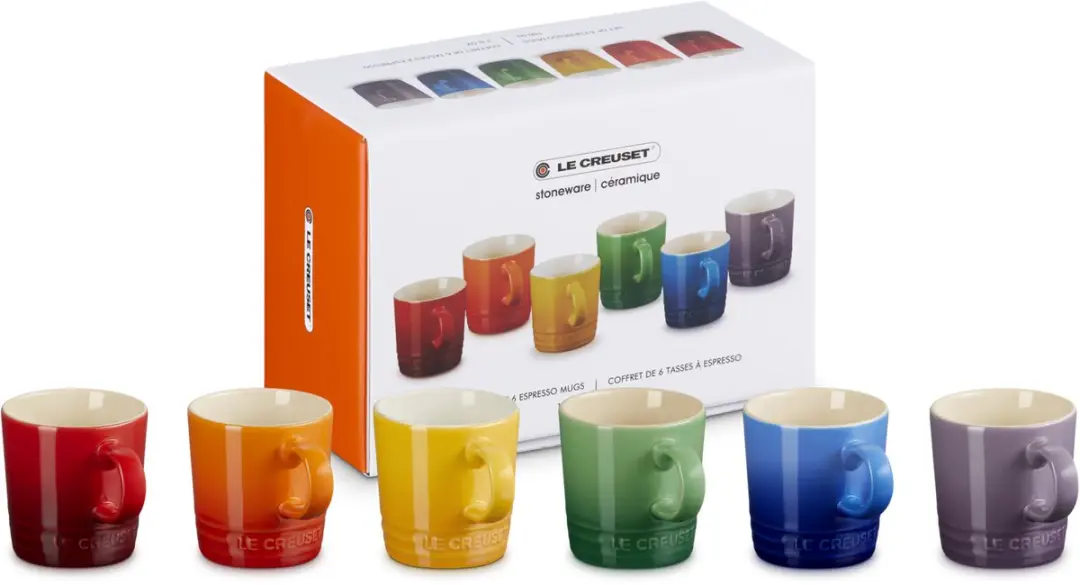 Le Creuset Espressokopjes Rain Bow 0,1L