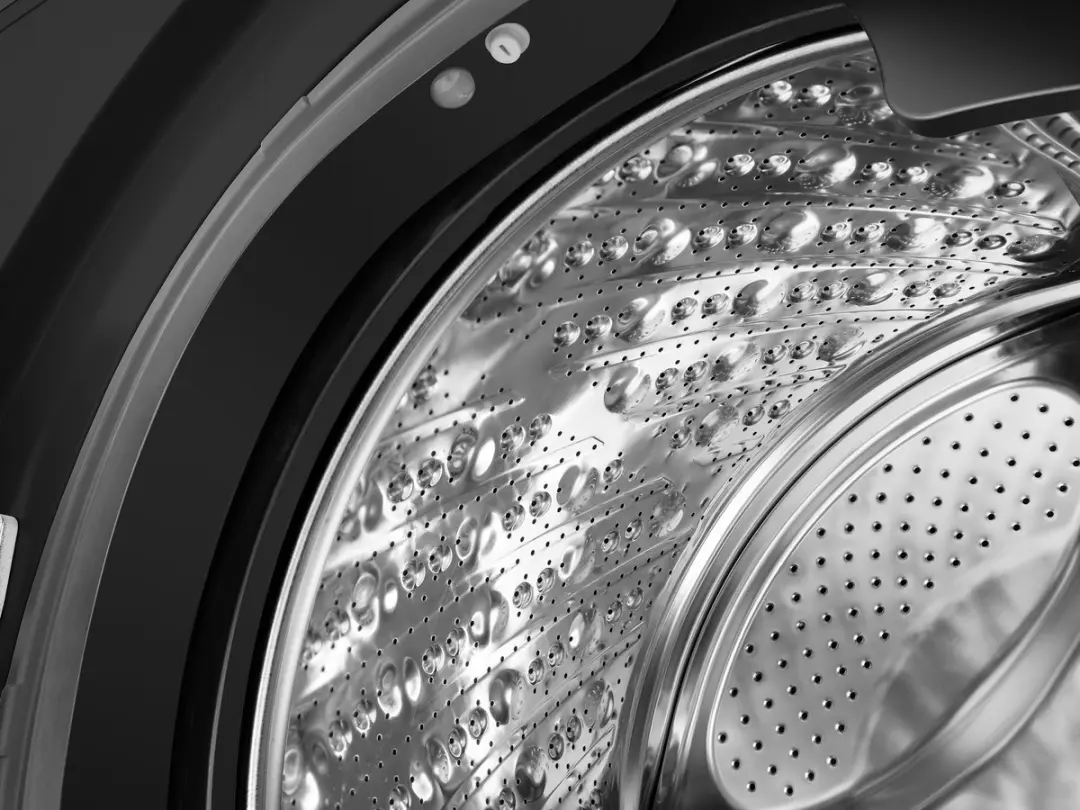 Hisense 7i WF7I1248BBR/BLX Wasmachine 12kg - Zwart - afbeelding 6 van 6