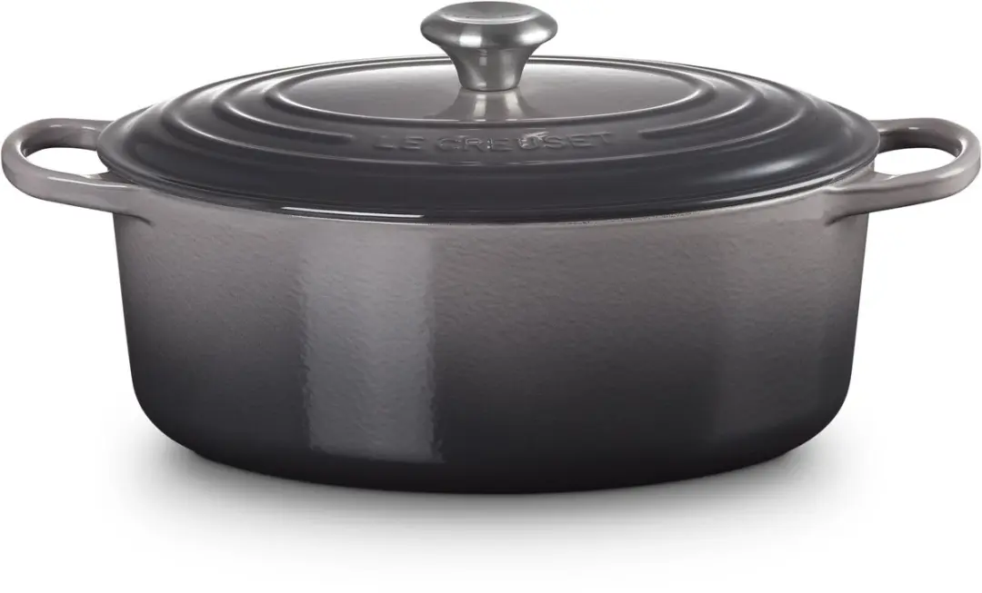 Le Creuset Signature Ovale Braadpan Flint 31cm - 6,3L