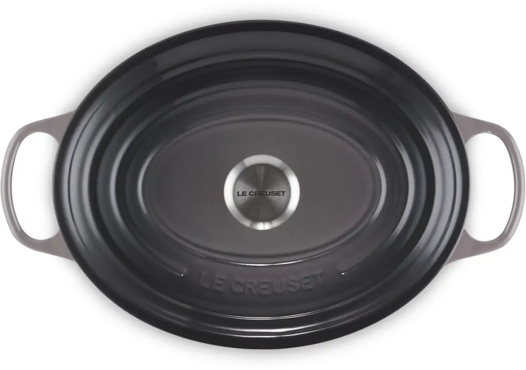 Le Creuset Signature Ovale Braadpan Flint 31cm - 6,3L