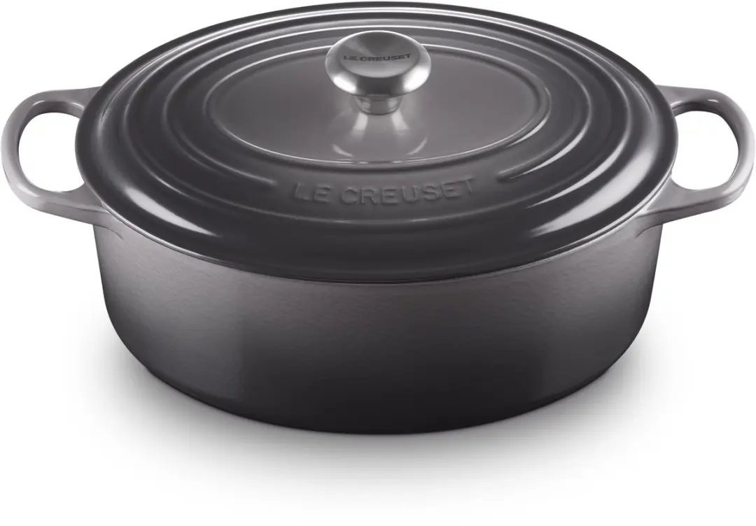 Le Creuset Signature Ovale Braadpan Flint 31cm