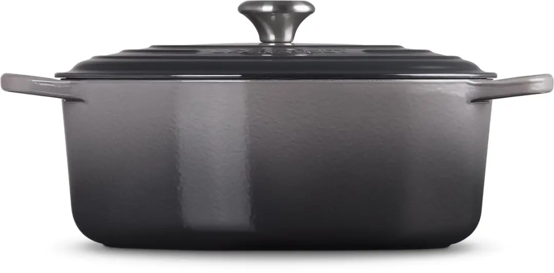 Le Creuset Signature Ovale Braadpan Flint 31cm - 6,3L