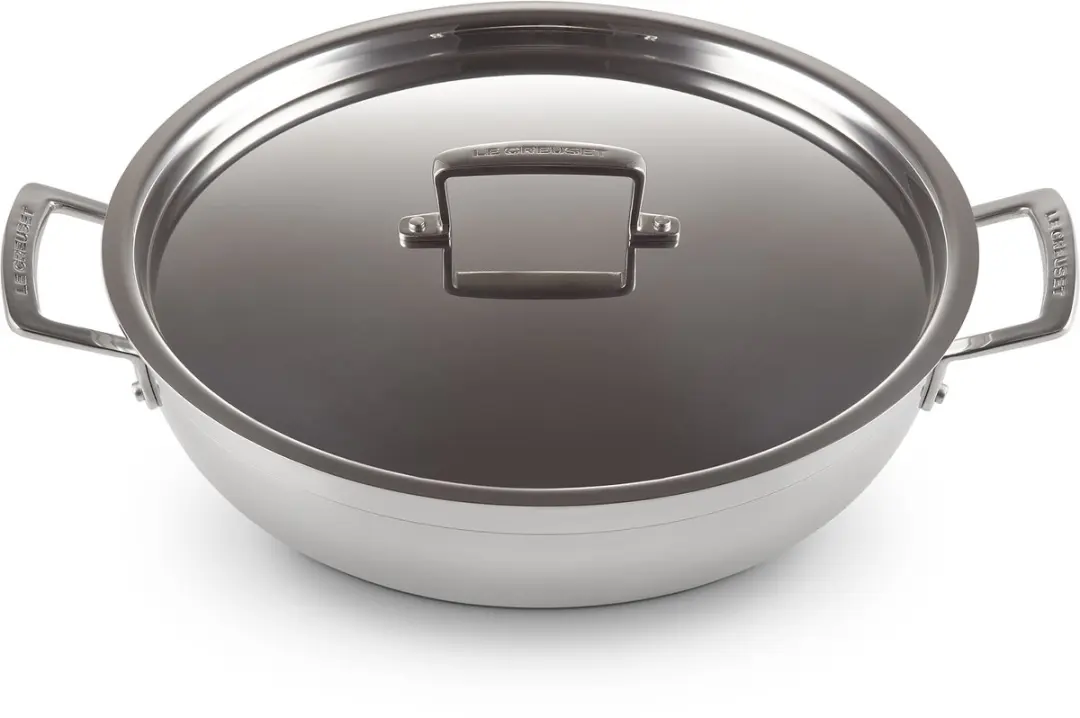 Le Creuset Provençaalse Sauteerpan RVS Ø30cm - 4,8L