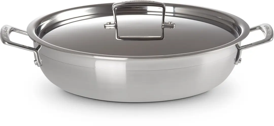 Le Creuset Provençaalse Sauteerpan RVS Ø30cm