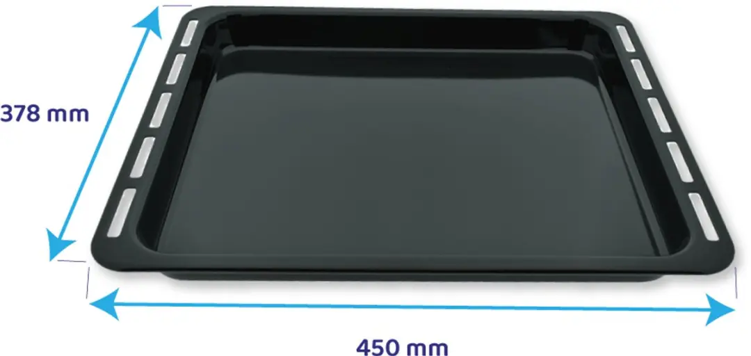 Whirlpool Bakplaat 481010657928 - Zwart