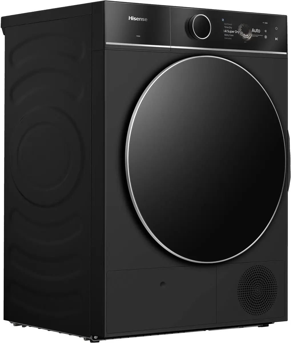 Hisense DH7I108BBAB/BLX Wasdroger 10kg - Zwart