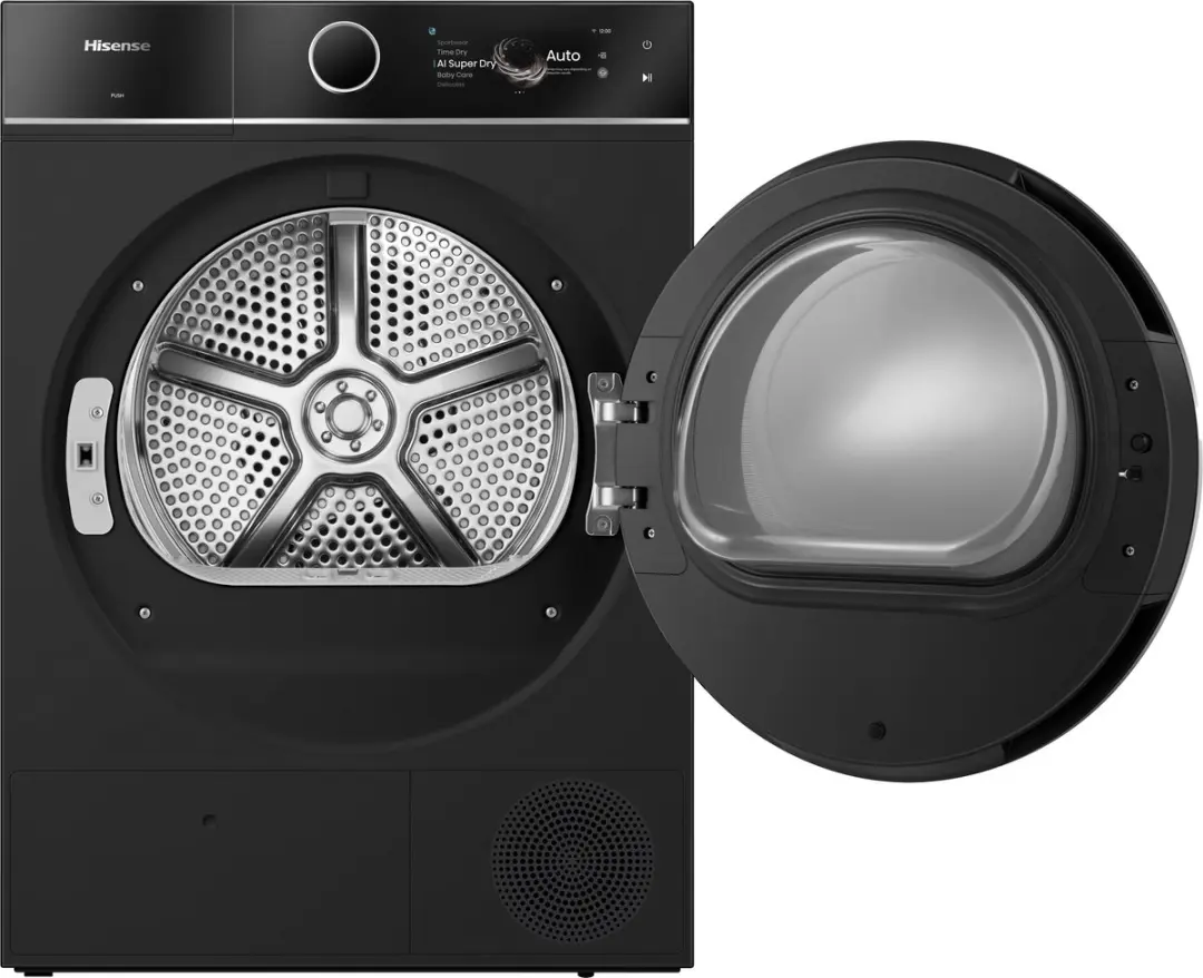 Hisense DH7I108BBAB/BLX Wasdroger 10kg - Zwart