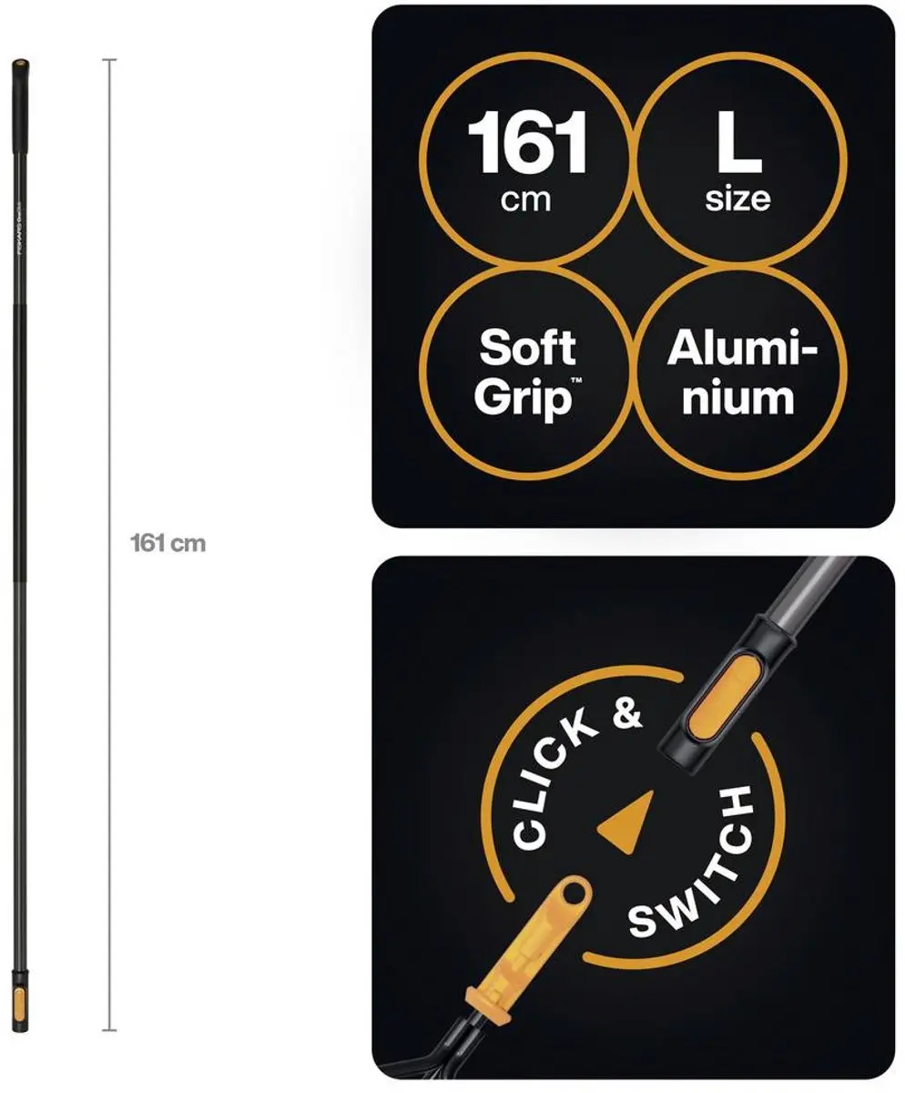 Fiskars QuikFit Steel 1610m - 1x