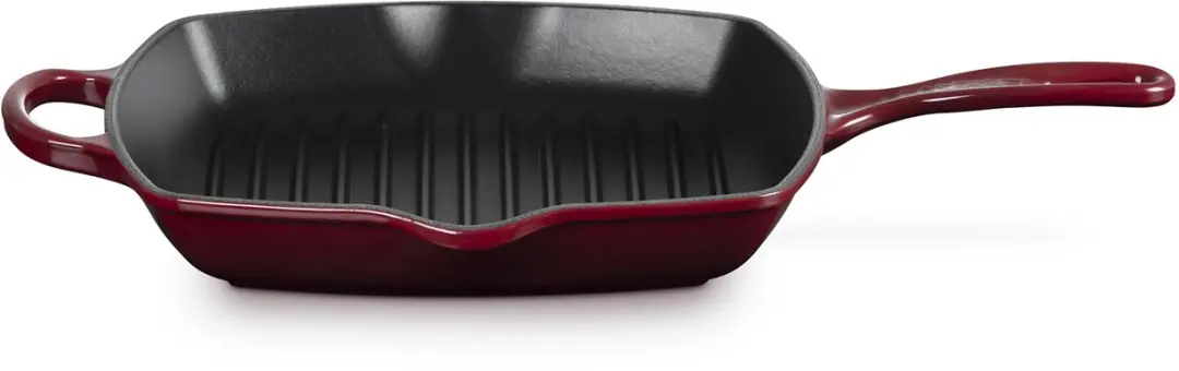Le Creuset Signature Vierkante Grillpan 26cm - Garnet