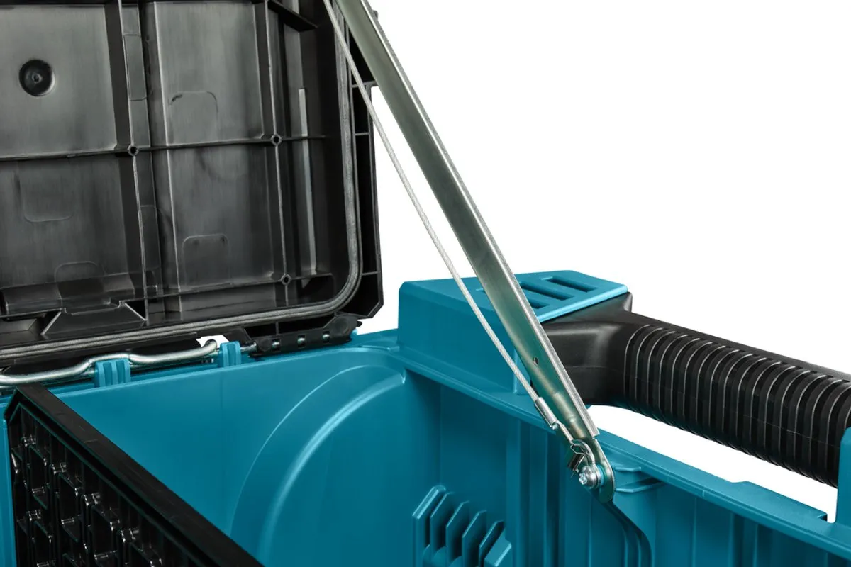 Makita MAKTRAK P-91001 Gereedschapskist Trolley - Turquoise/Zwart - afbeelding 6 van 6