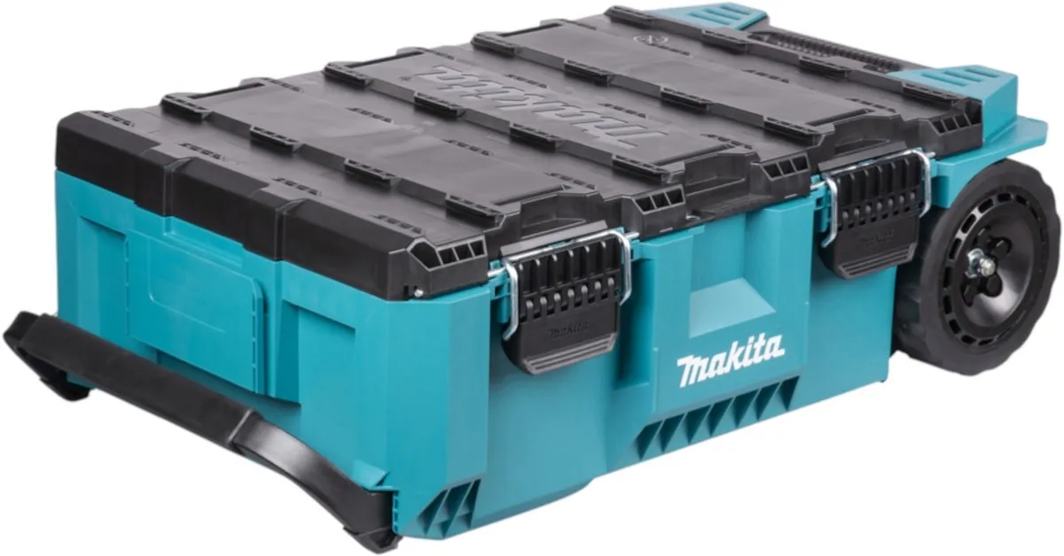 Makita MAKTRAK P-91001 Gereedschapskist Trolley - Turquoise/Zwart