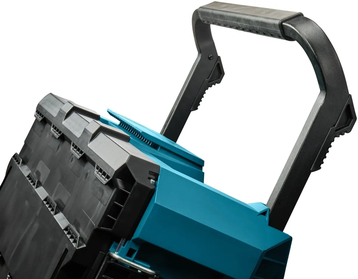 Makita MAKTRAK P-91001 Gereedschapskist Trolley - Turquoise/Zwart