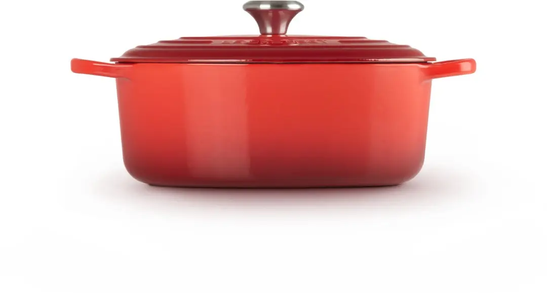 Le Creuset Signature Ovale Braadpan 27cm - 4,1L - Kersenrood