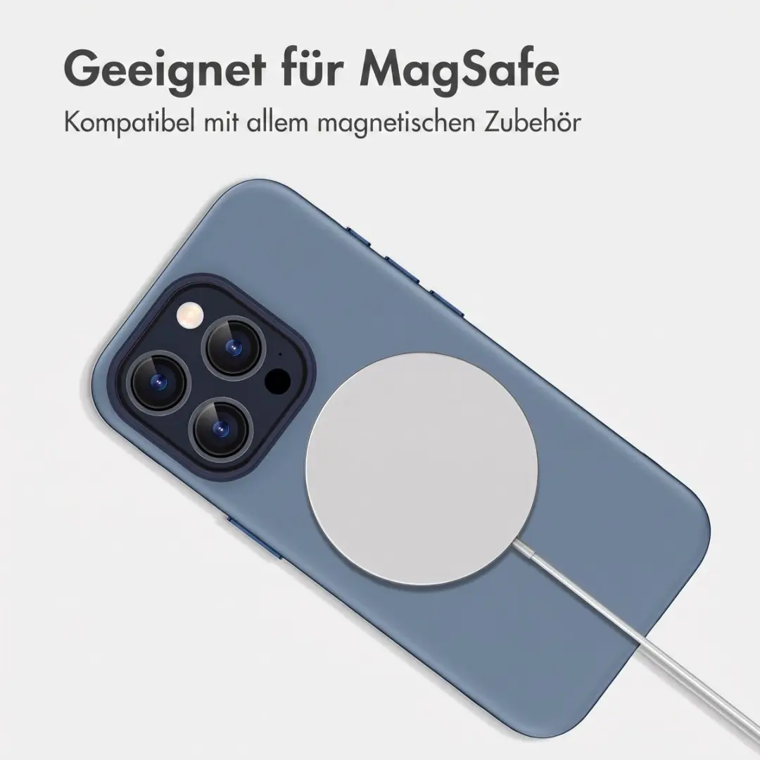 imoshion Hoesje iPhone 15 Pro - Donkerblauw MagSafe