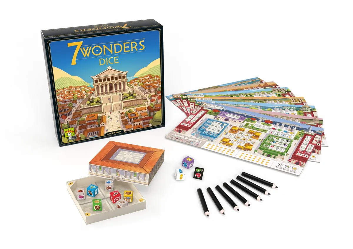 Asmodee 7 Wonders Dice Bordspel - 2-7 Spelers