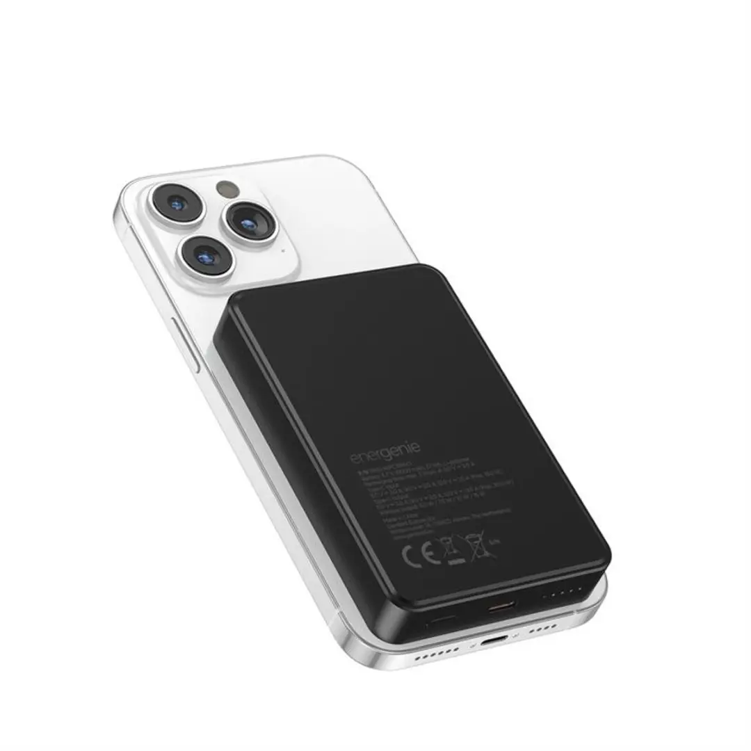 Gembird Magnetische Powerbank 10.000mAh - MagSafe 15W - Zwart