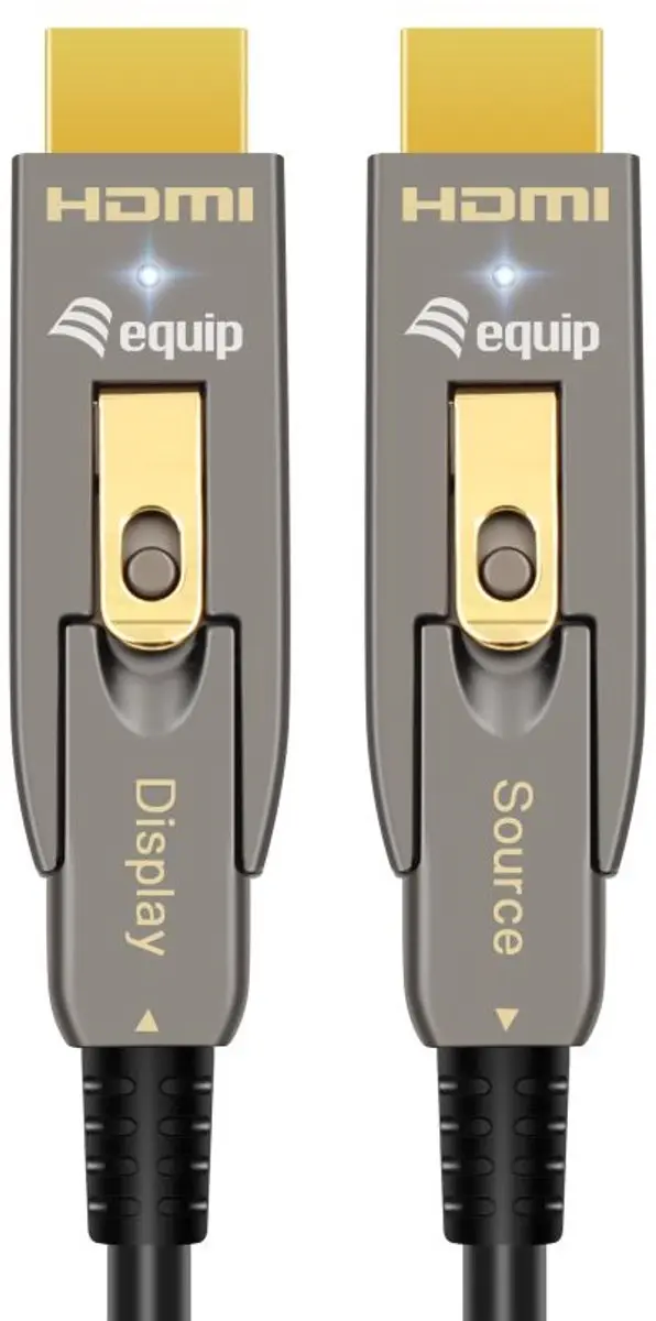 Equip 119472 HDMI Kabel 15m Type-A/Type-D - Zwart