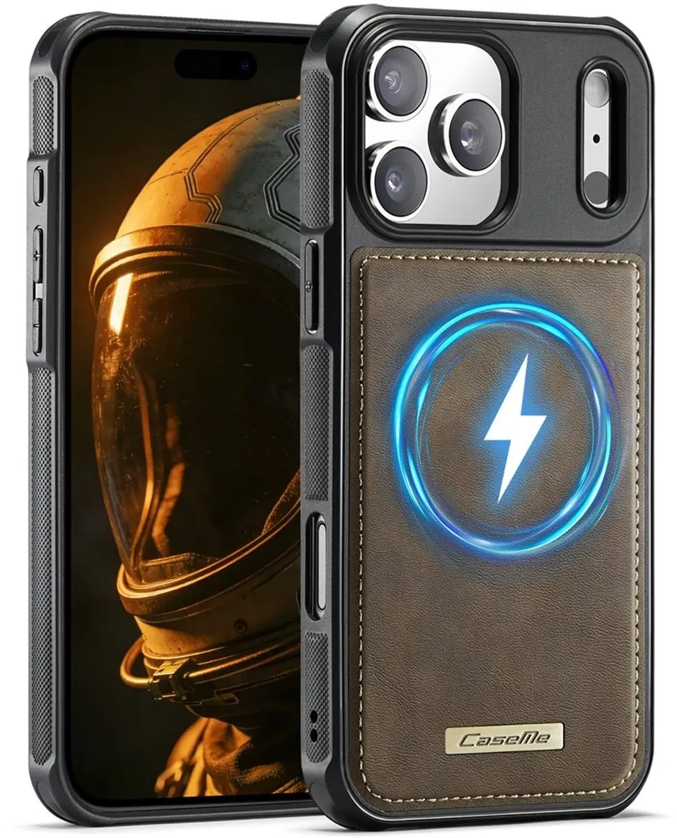 CaseMe C69 Leather Back Cover iPhone 17 Pro