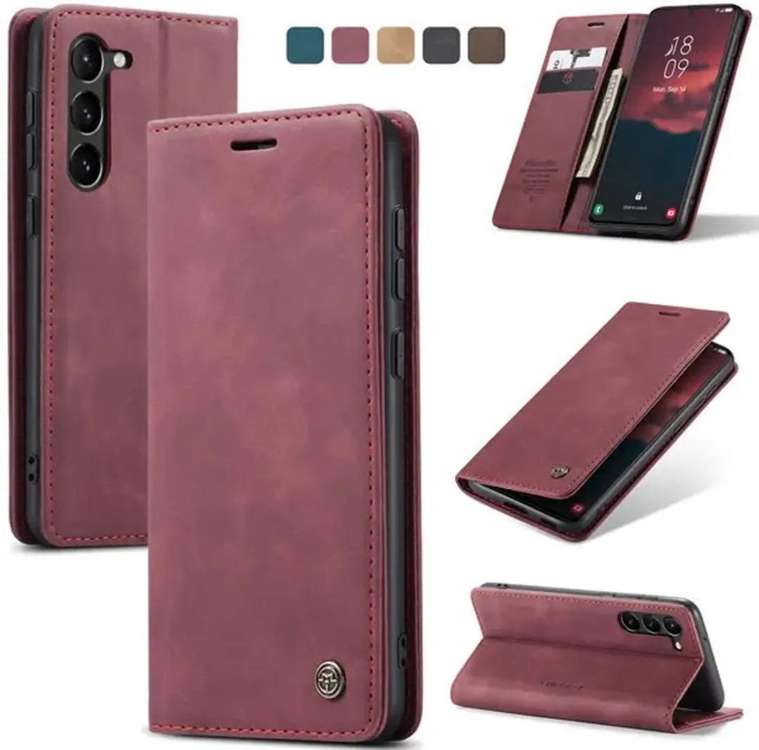 Caseme Telefoonhoesje Samsung Galaxy S24 Wallet Book