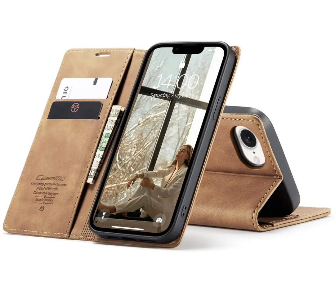 Caseme Telefoonhoesje iPhone 16E Wallet Book