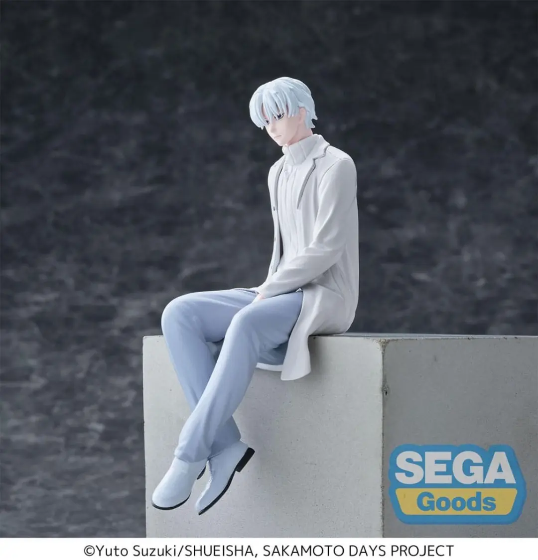 Sega Sakamoto Days PM Perching PVC Statue X/Slur 14cm - Multi