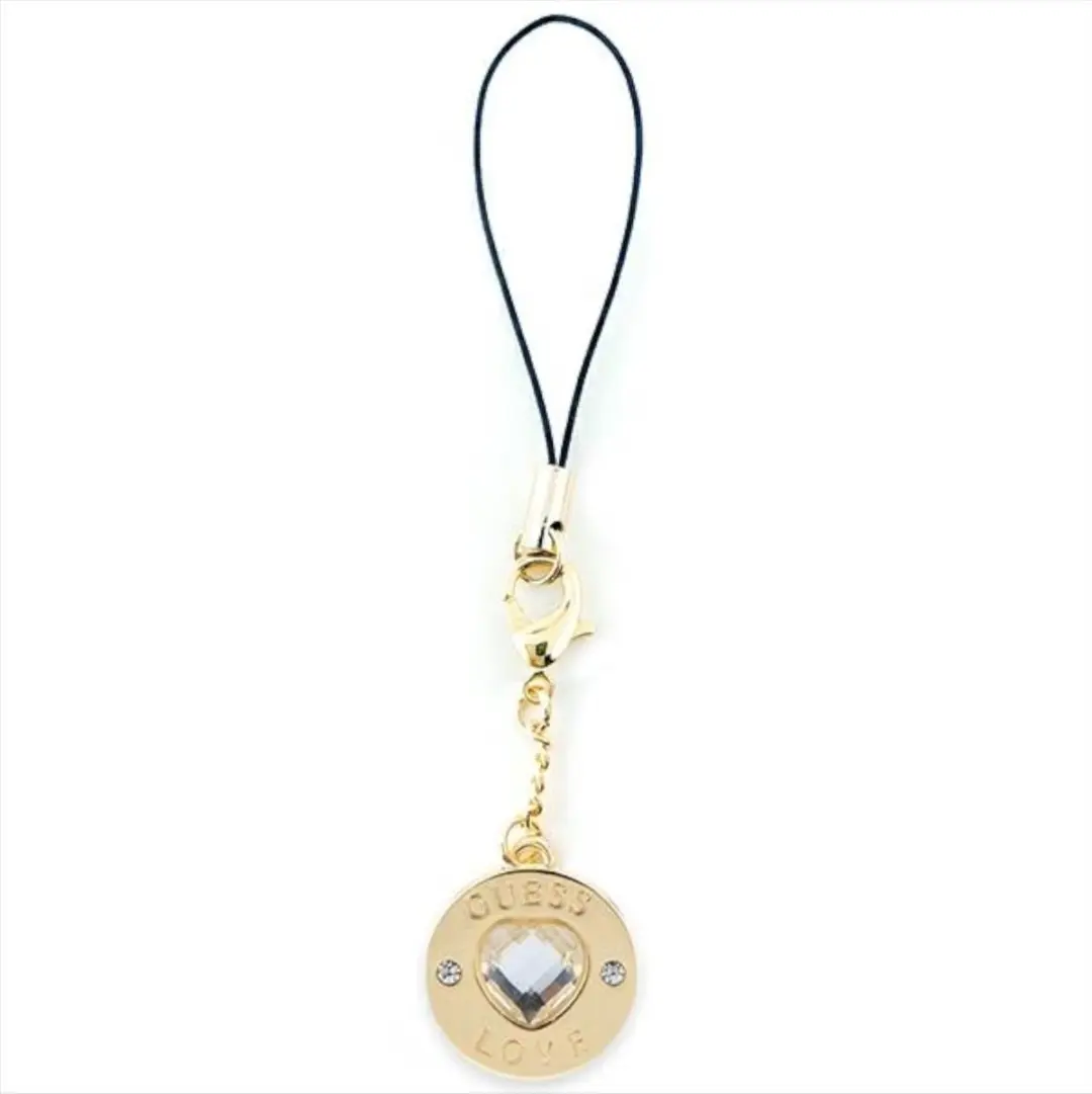 Guess Heart Diamond Charm Hangertje