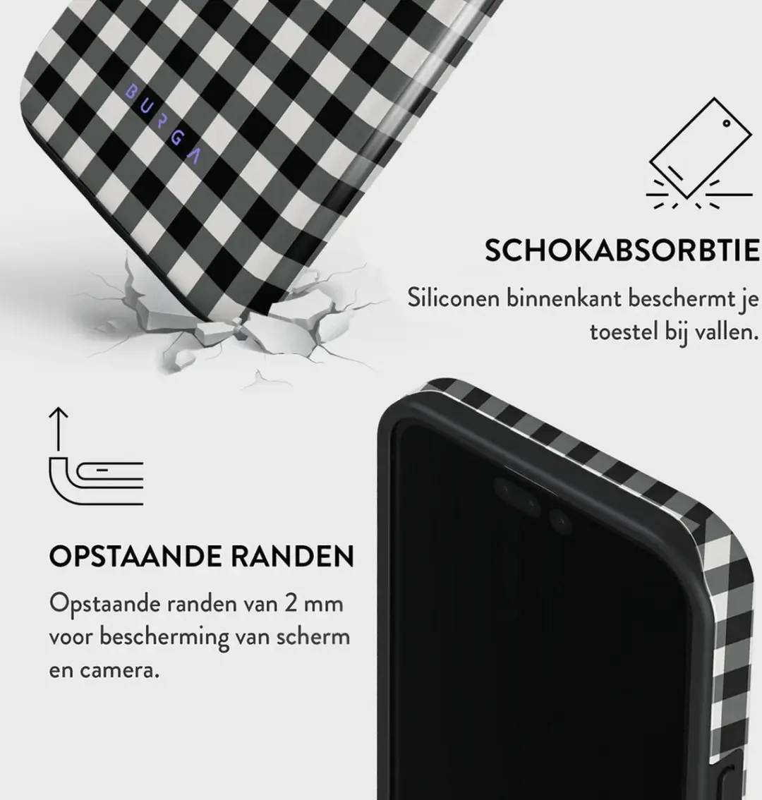 Burga Tough Case iPhone 15 Pro iP15P_TH_CP_03 - Tea Time