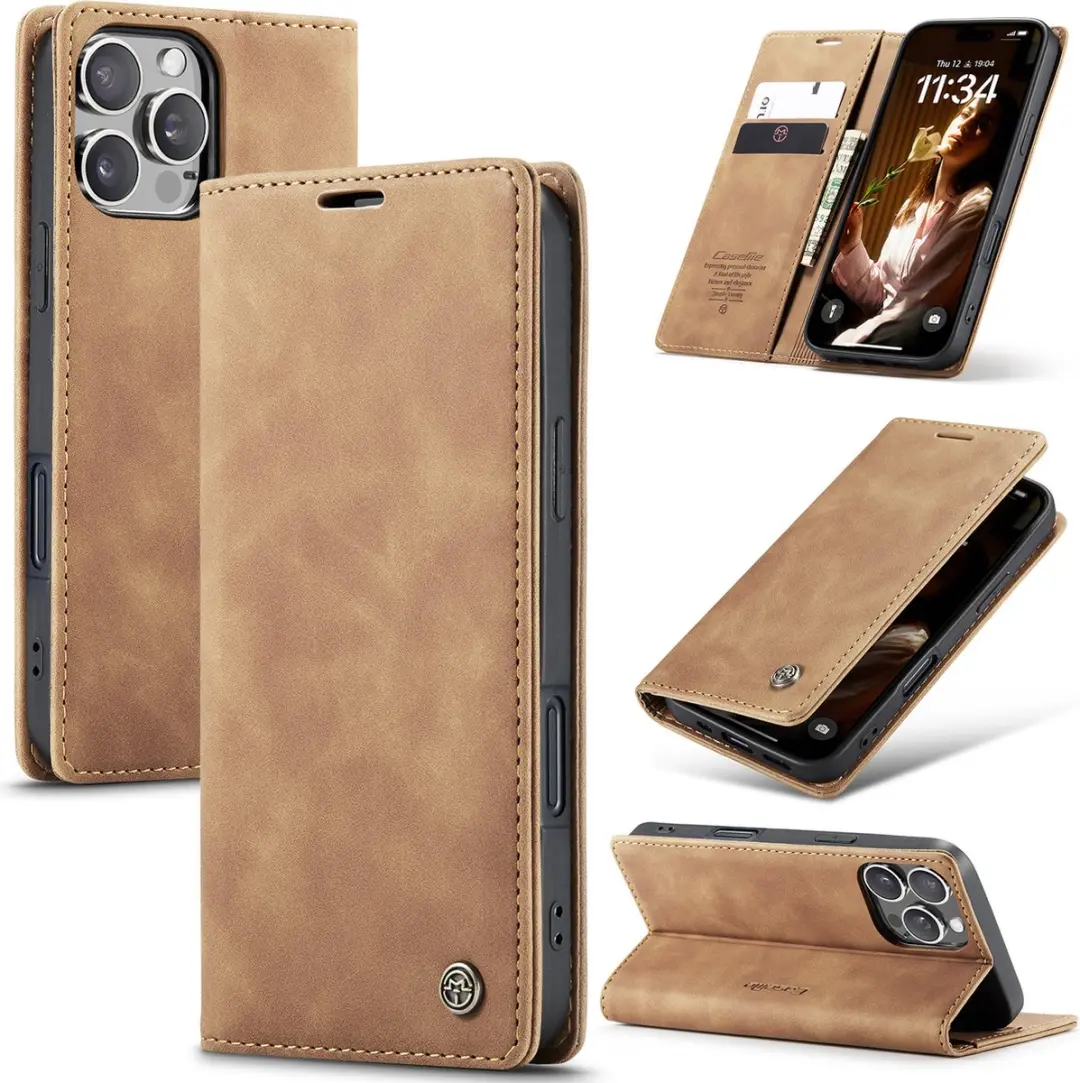 CaseMe iPhone 16 Pro Max Wallet Book Case