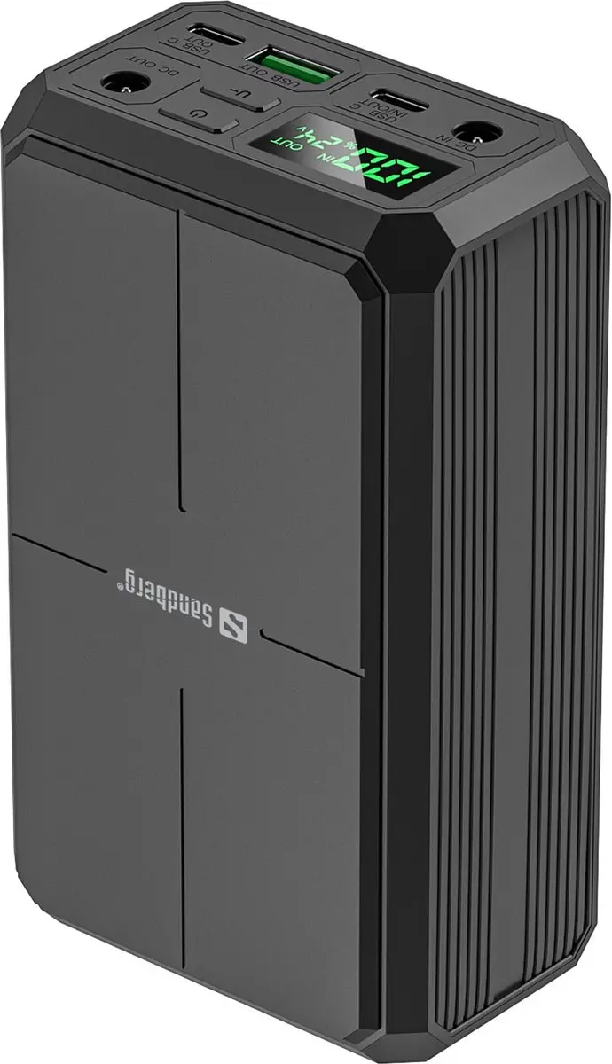 Sandberg Laptop Powerbank 27000mAh 100W - 421-13 Black