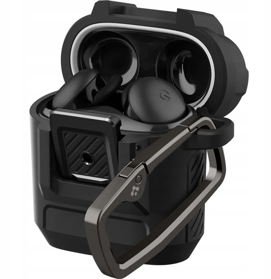 Spigen Hoesje Google Pixel Buds 2a - Lock Fit - Zwart
